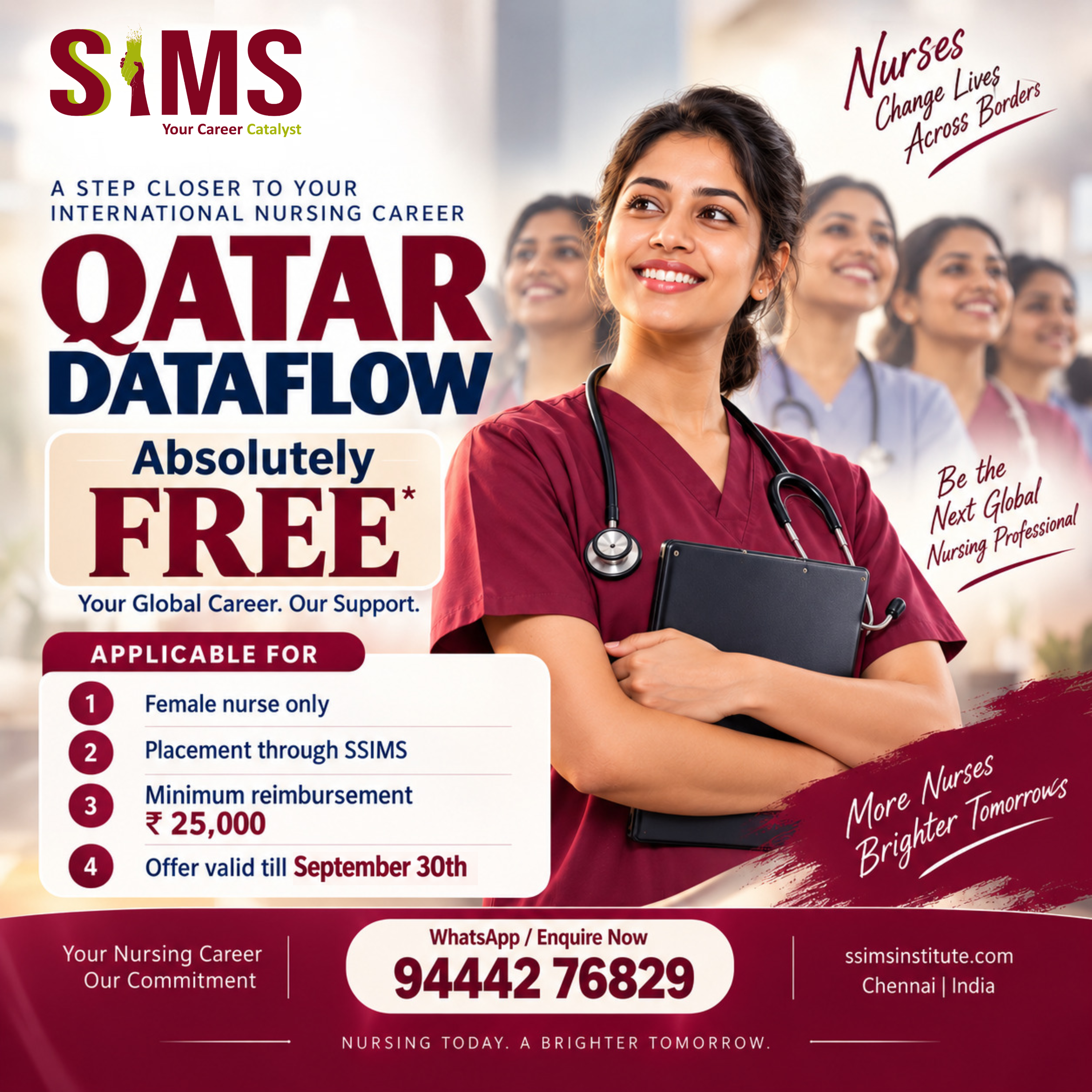 Qatar DataFlow – Absolutely FREE for Selected Nurses